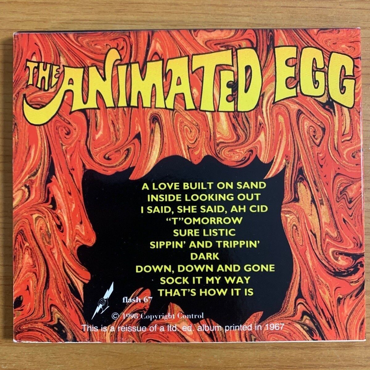 CDs: Animated Egg - Same // CD - 1. ??-Press. 1998 - Digipak – Gebraucht aus Gais von soundcave57 1