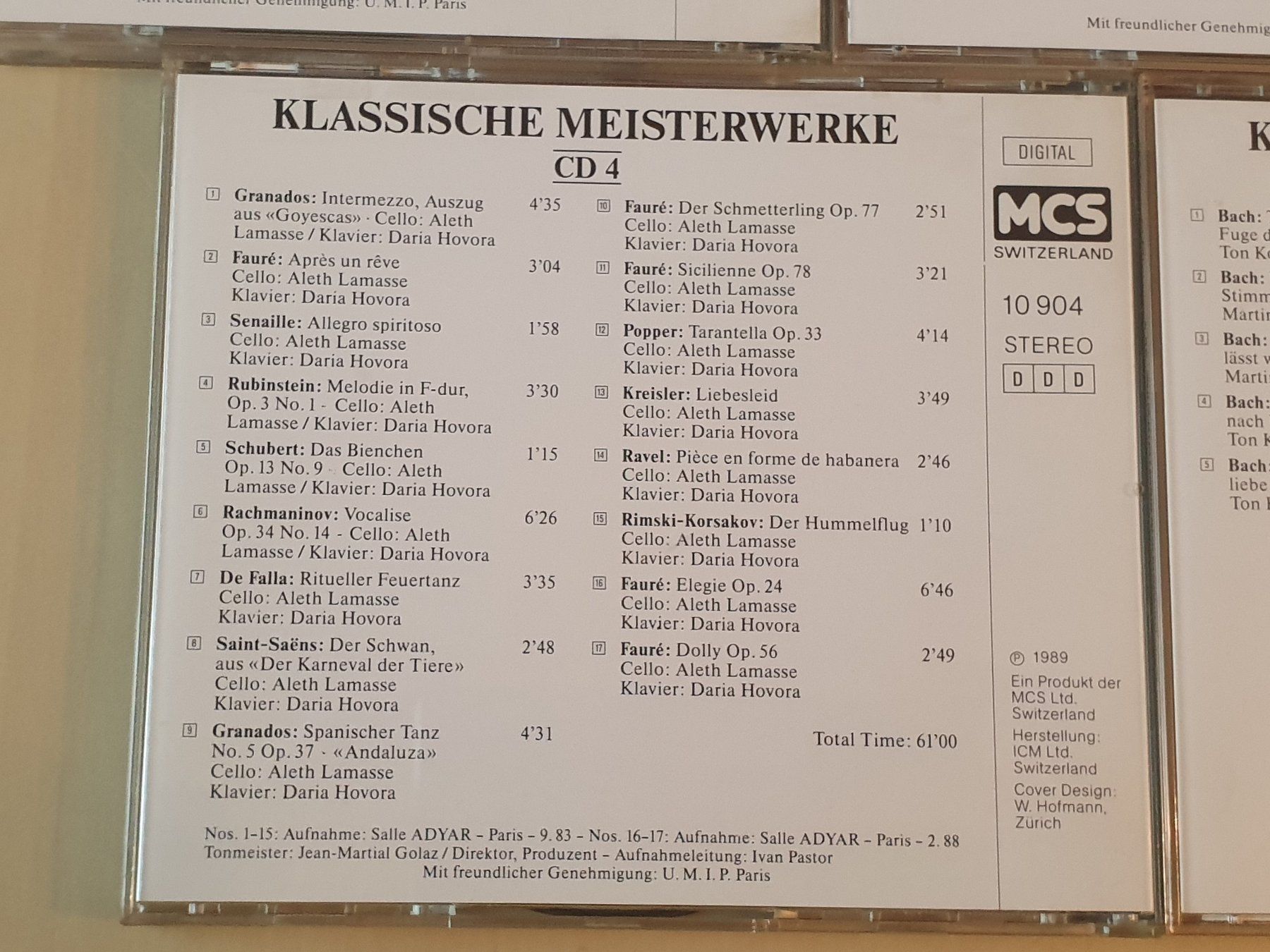 CDs: Klassische Meisterwerke 5 CDs – Gebraucht aus Stansstad von collectorsshop 4