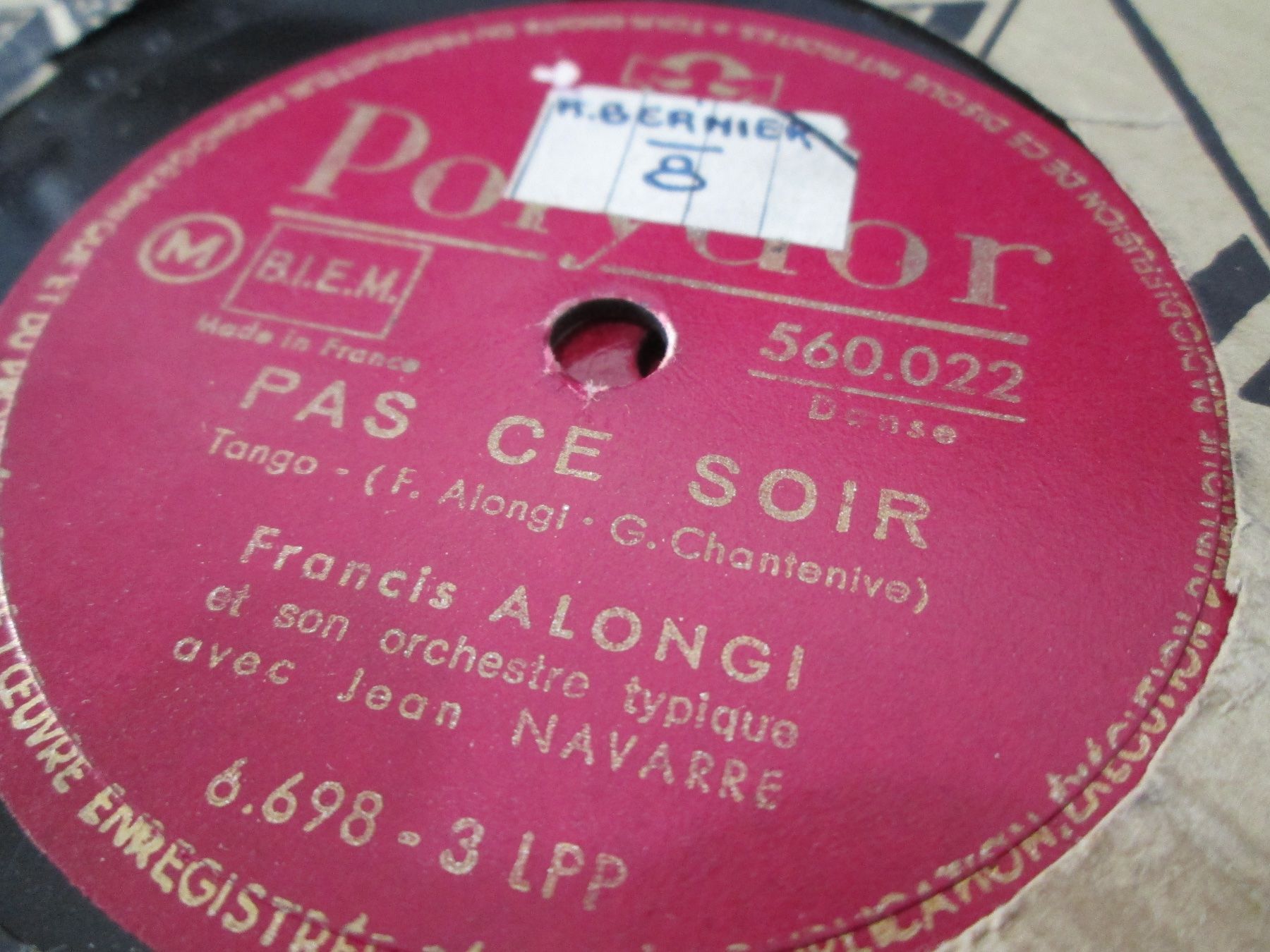 Schallplatten: DISQUES 78 TOURS – Gebraucht aus Lausanne von Leag 2