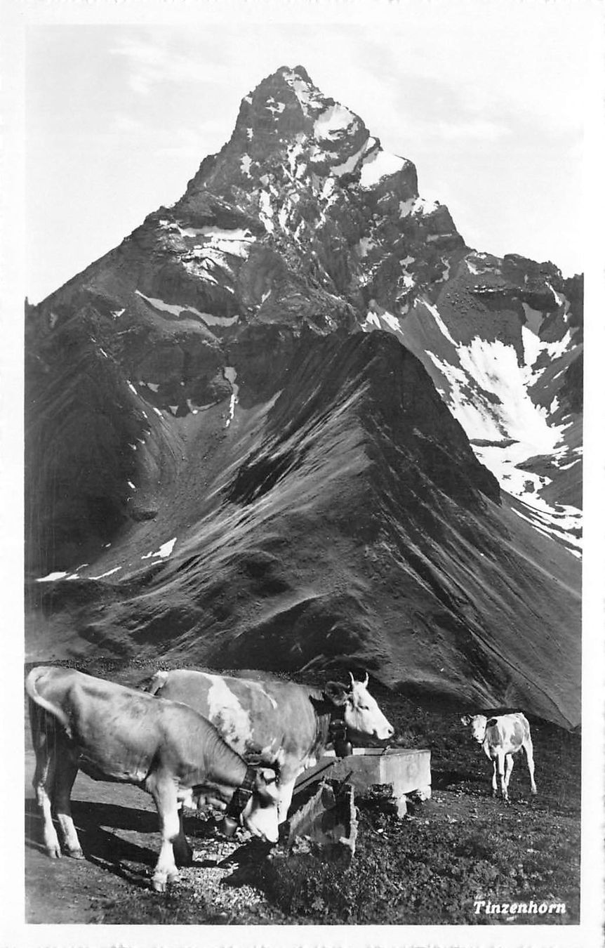 Cartoline postali: 2x Tinzenhorn – Usato da Ottikon b.Kemptth. venduto da Neptun1974