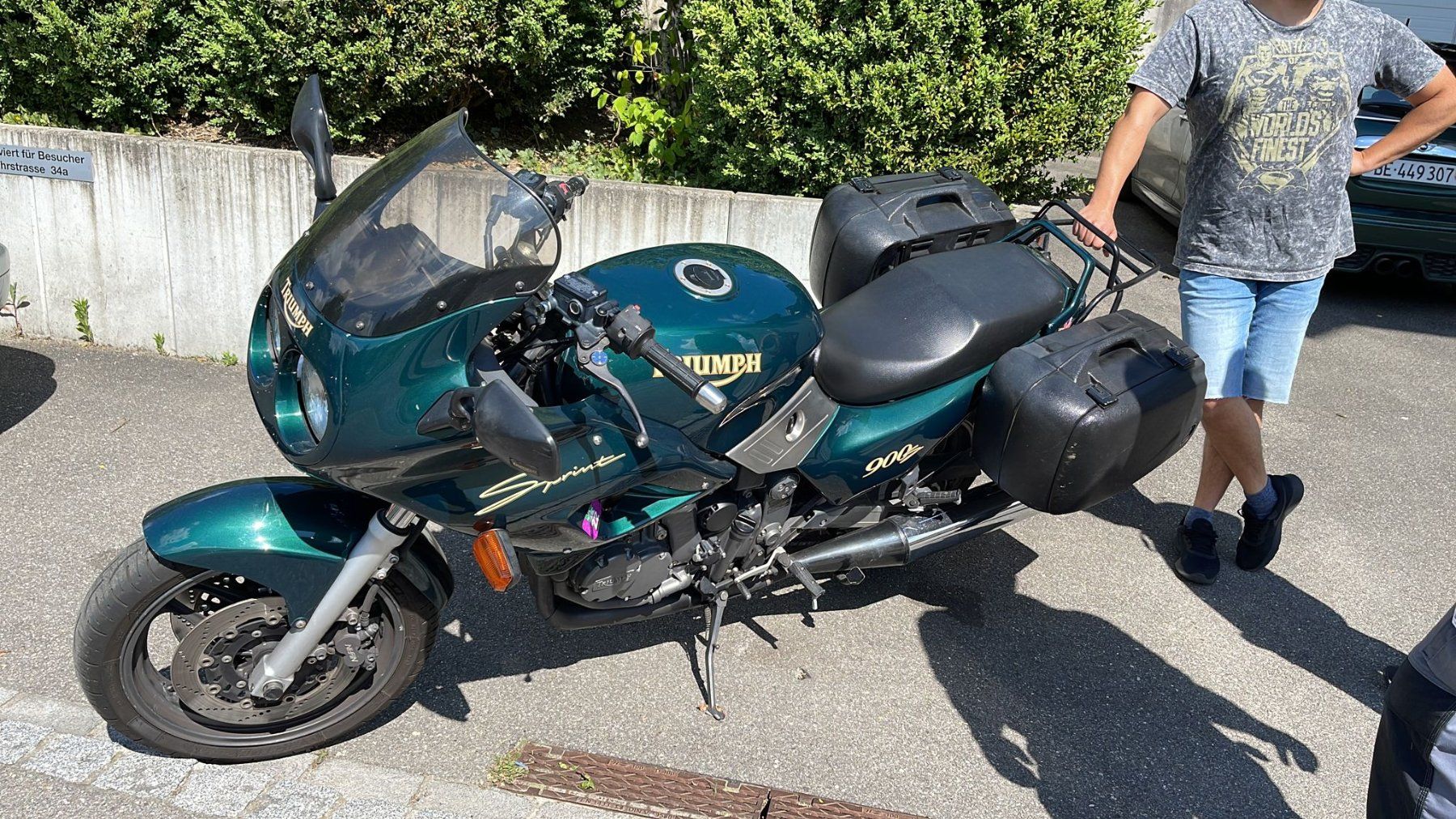 Triumph Route: Triumph Sprint 900 S im Originalzustand – D'occasion à Gipf-Oberfrick par Ammonitenfreak 9