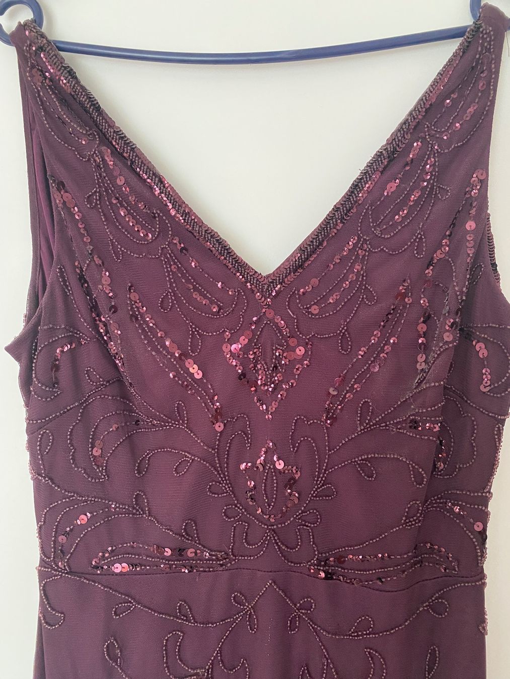 Anna Field Vestiti: Elegantes Sommer-Abendkleid, violett Gr. 40 – Usato da Feuerthalen venduto da Jabrunner 2