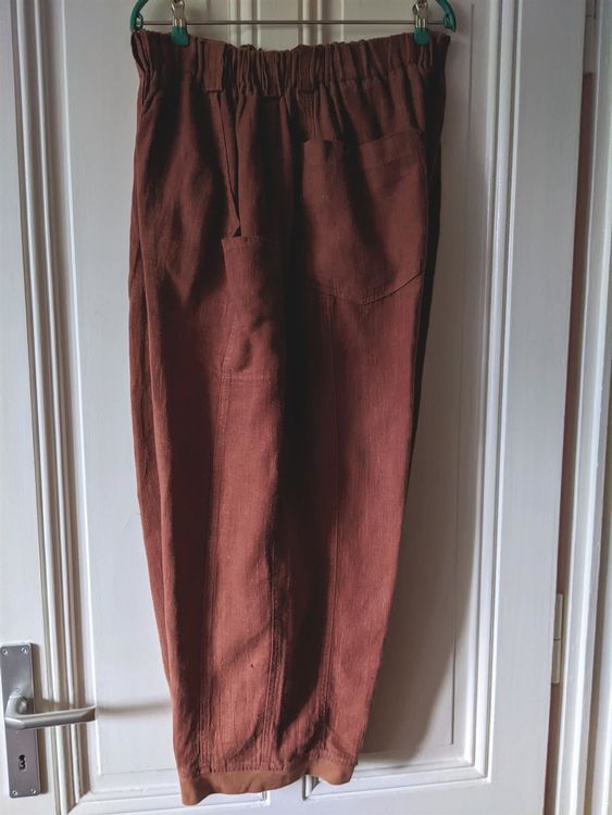 Couverture De Selle Western – Laine – Tobasco Marron Rouillé – Oversize 34x42