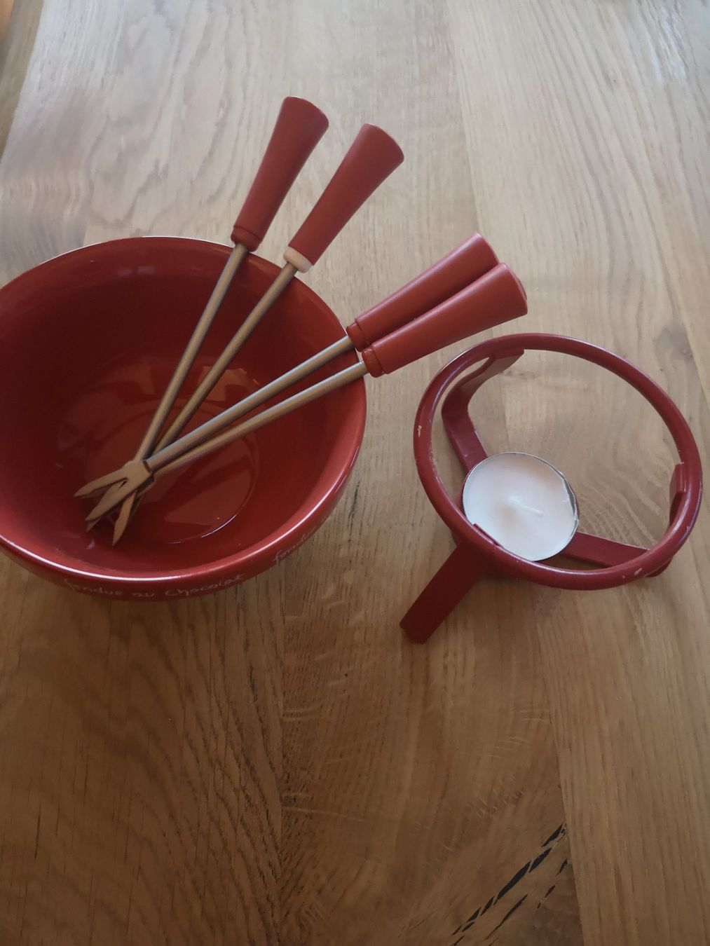 Set di piatti: Schokoladen Fondue – Usato da Büttikon AG venduto da PAM120319 2