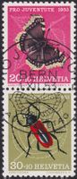 1953, Z40 mit Ersttags-Vollstempel BERN, Kat: 65.-+