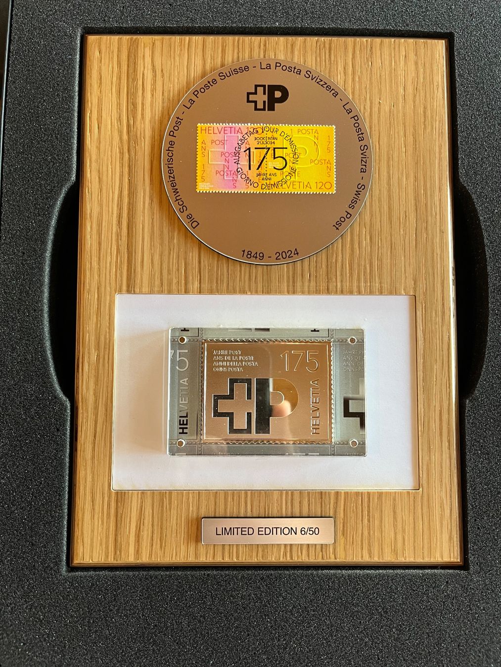 Poste Suisse 175 Ans Edition Limitée 6/50 Neuf! (Neuf avec emballage d ...