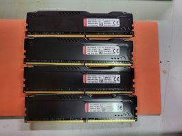 Hyperx Fury 32GB (4x8GB) 2133MHZ DDR4 Ram