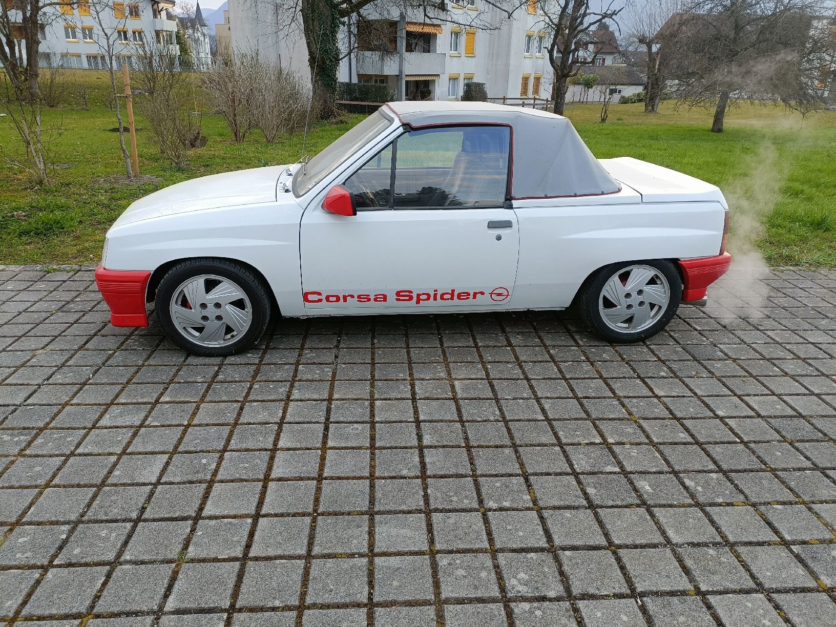 Opel Automobili: Opel Corsa Spider Irmscher Cabrio – Usato da Gams venduto da Hufschmiedth 2