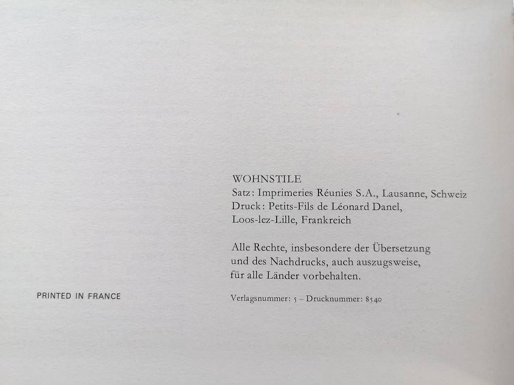 Libri: Wohnstile - Antik und Modern – Usato da Burgistein venduto da LaLUZdelFARO 3