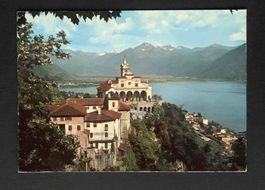 AK Orselina Locarno Basilica santuario Madonna del Sasso