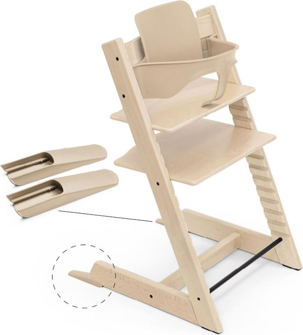 Stokke Seggioloni: STROKKE Tripp trapp baby set BEIGE – Nuovo e nell'imballaggio originale da Genève venduto da Loloana 4