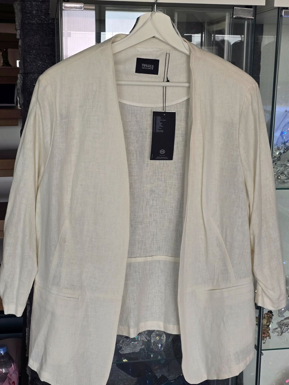 Giacche: SOMMER JACKE, LEINEN/VISKOSE , NEU!!! – Nuovo (secondo la descrizione) da Möriken AG venduto da rowyta