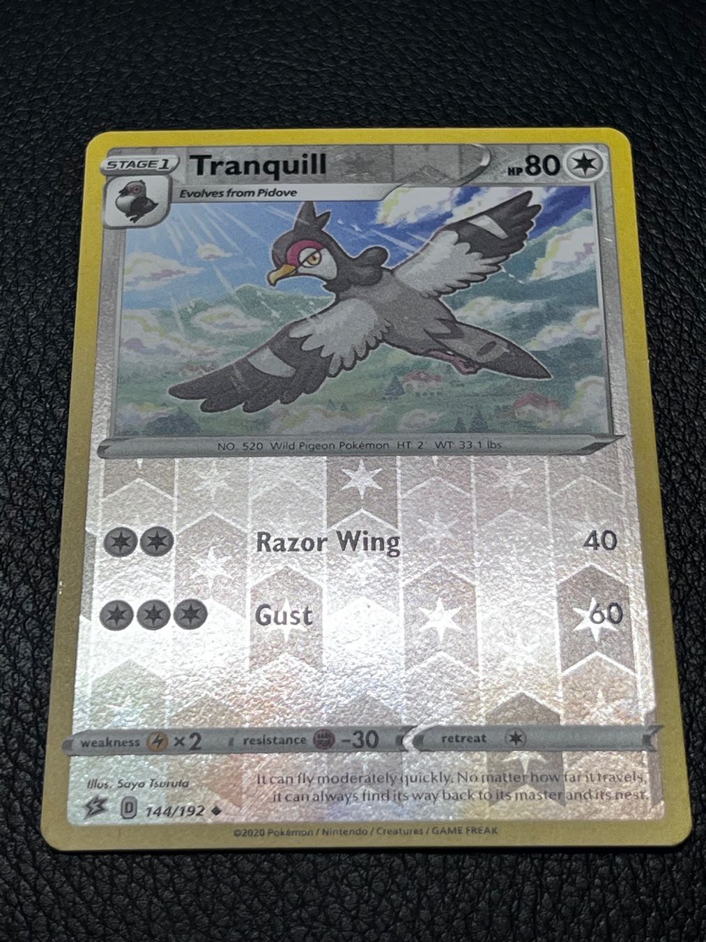 Pokémon Carte collezionabili: Pokemon Karte Tranquill 144/192 Stage 1 – Usato da Umiken venduto da mar_p7n9 2