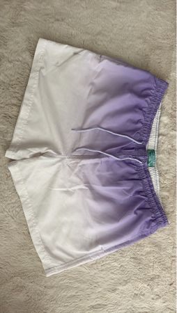 Badehose Lila/Weiss Grösse M guter Zustand