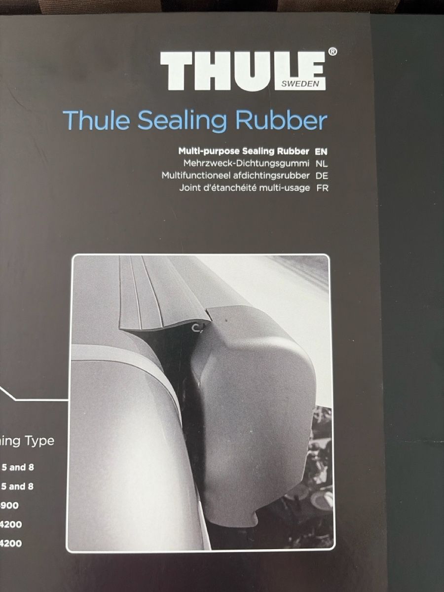 Sanitär: Thule Dichtungslippe Anthracite 4m NEU – Neu (gemäss Beschreibung) aus Schüpfen von jan_j2mw