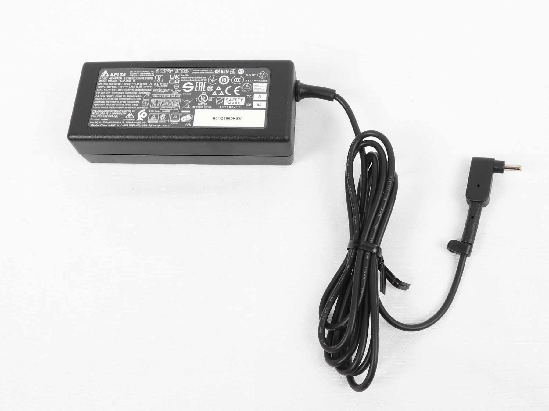 Acer Ladegerät: ACER Netzteil 65 W Power – Neu (gemäss Beschreibung) aus Steinen von Restwert_Steinen 5