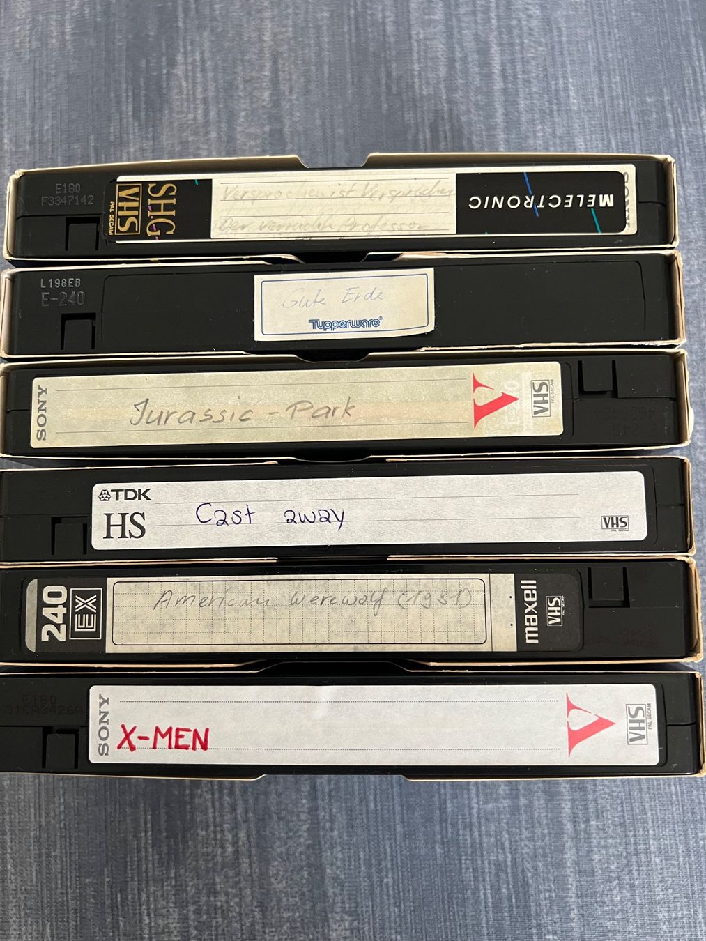 Toutes les VHS: VHS Videokassetten bespielt – D'occasion à Würenlingen par Rimini44 2