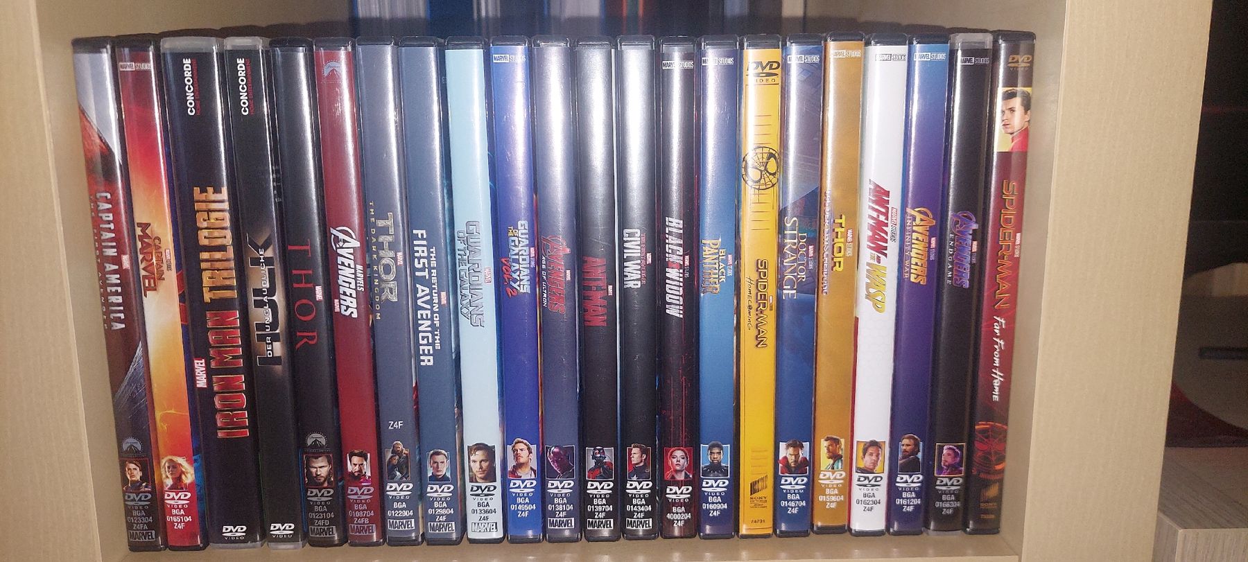Alle DVDs: Marvel Collection: 24 Filme auf DVD! – Neu (gemäss Beschreibung) aus Emmenbrücke von Hobbyschweisser