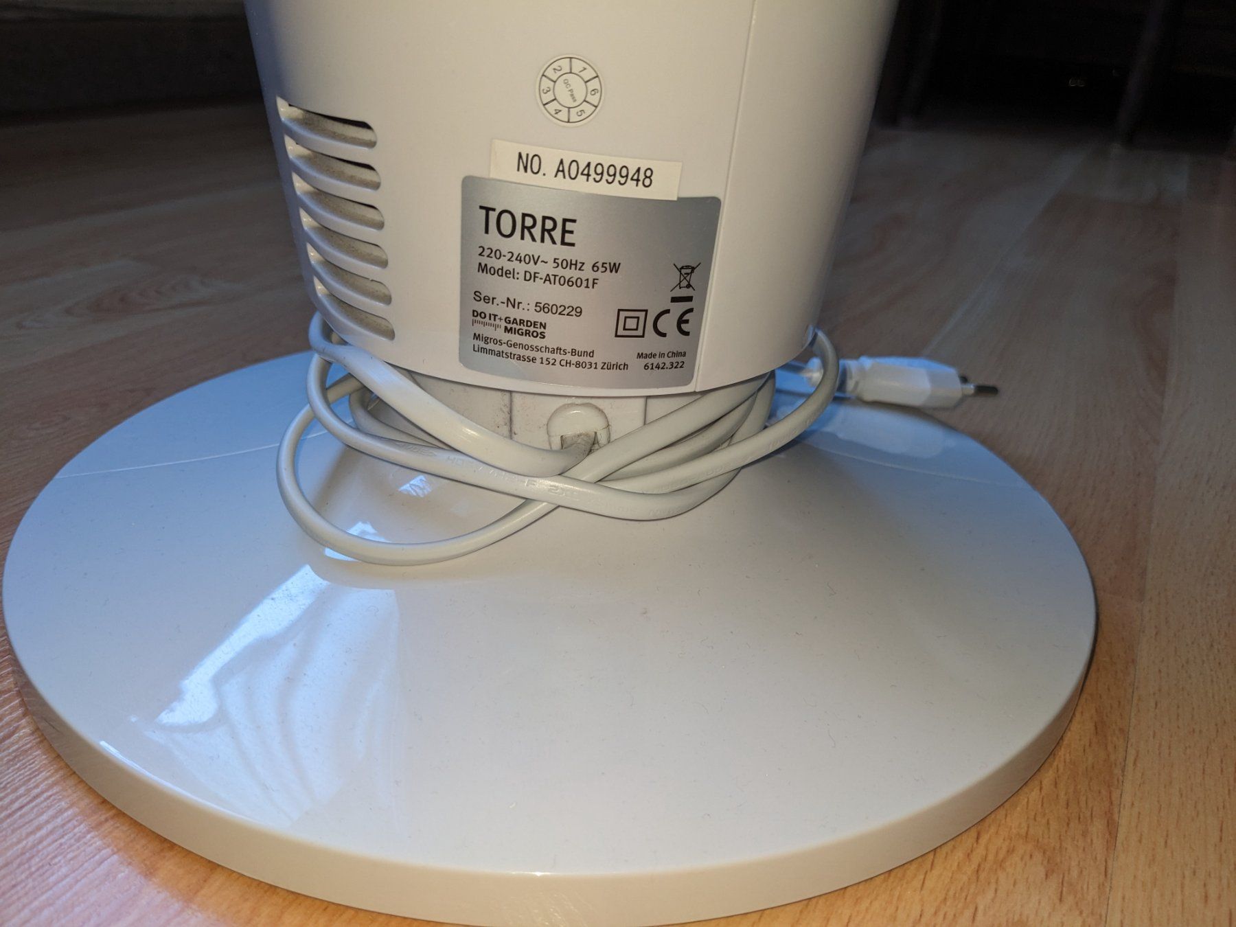 Ventilatori: Turm Ventilator – Usato da Wädenswil venduto da Patriots 1