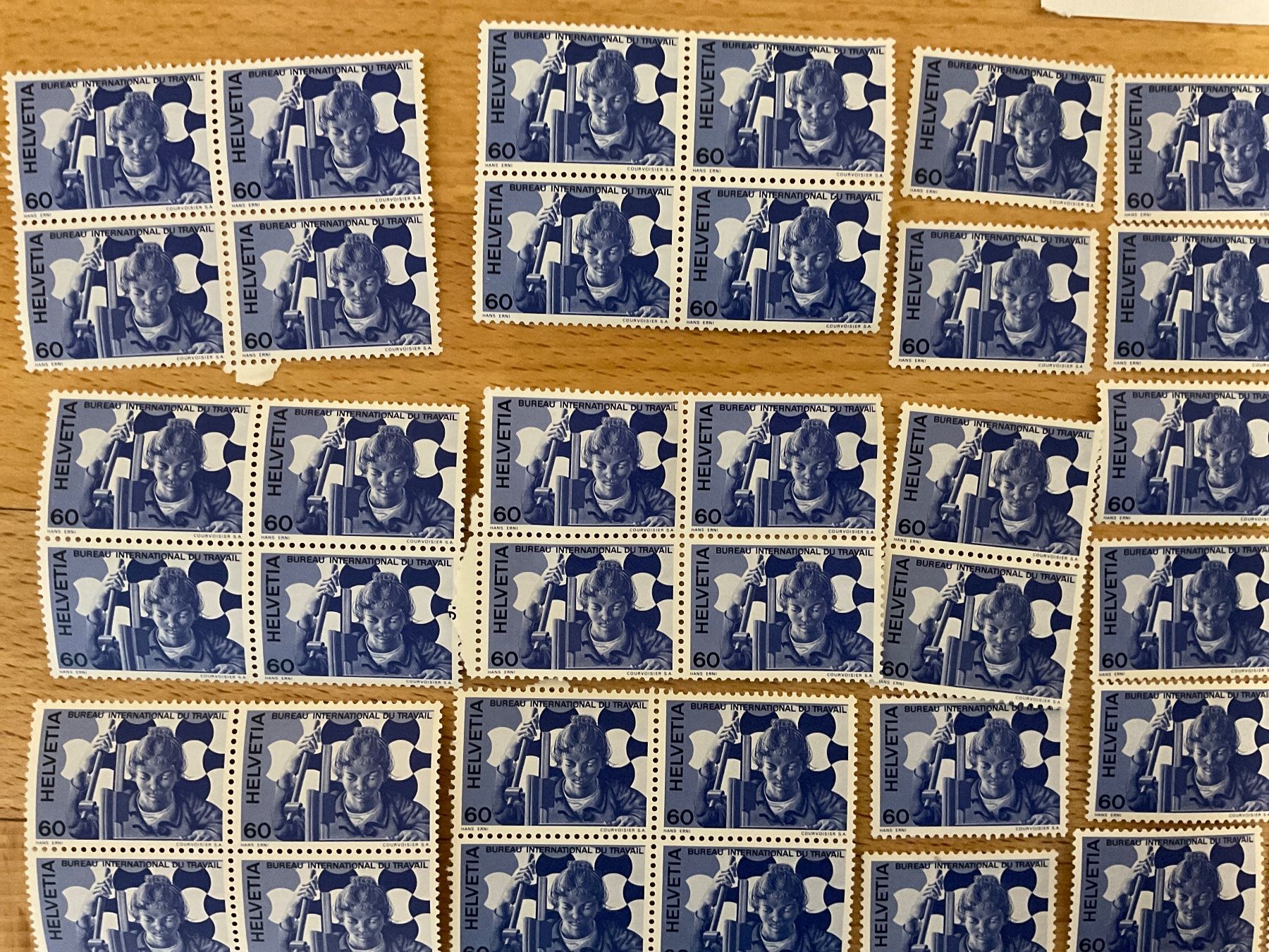 Tutti i francobolli: 60Fr Ämter Frankaturware ungestempelt postfrisch Sammlung – Nuovo (secondo la descrizione) da Wil SG venduto da Chefsugus 1