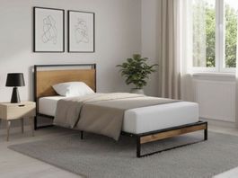 Bett 90x190 mit Lattenrost ohne Matratze