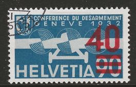 Flugpost Nr. 24a (hellroter Aufdruck) : KP 800.--
