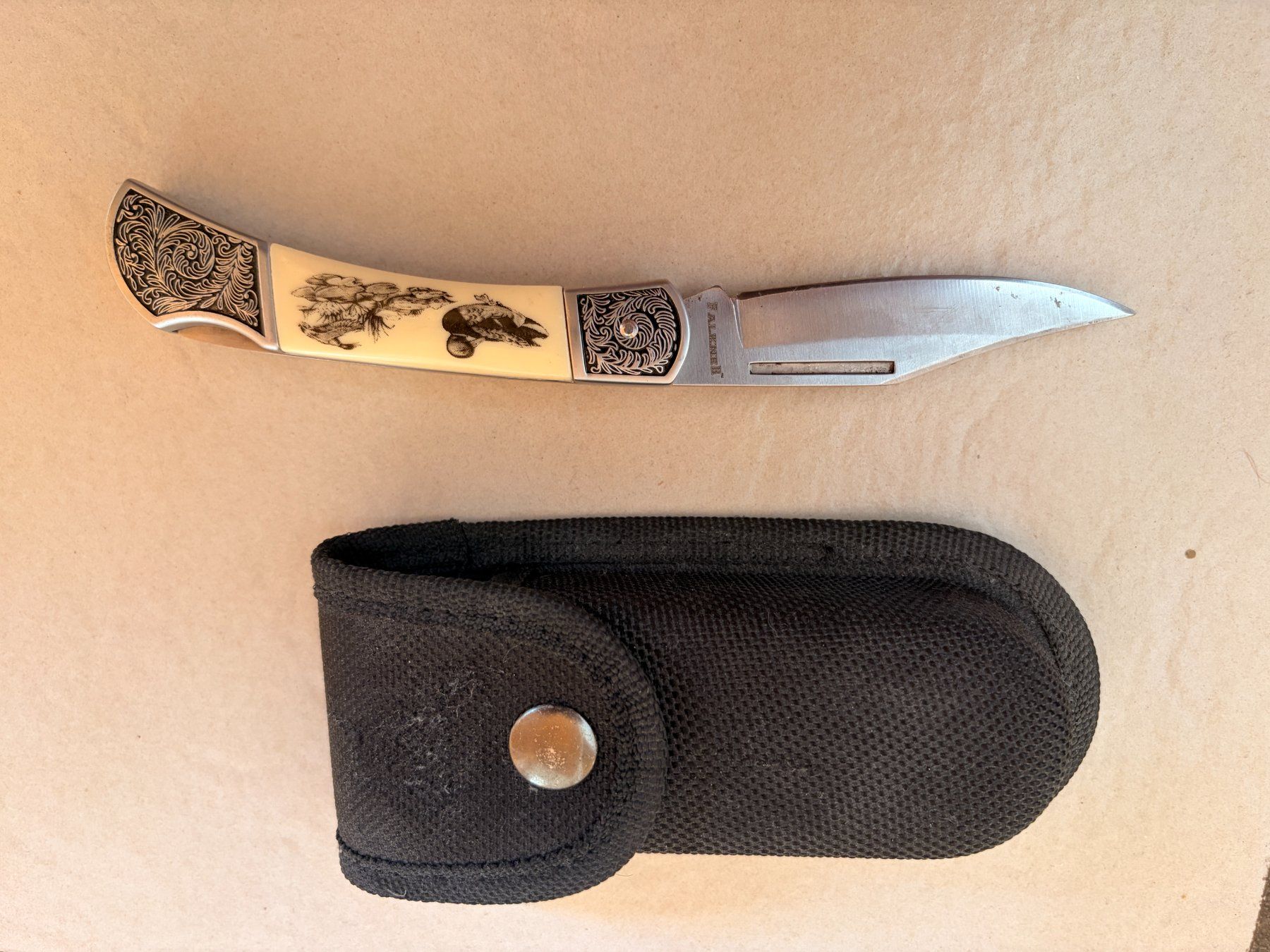 Accessori: Klappmesser / Jagdmesser inkl. Etui – Usato da Basel venduto da schmidlin939 1
