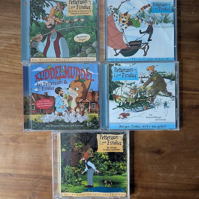 CD: Kinder-CDs Petterson und Findus – Usato da Basel venduto da Gluggi01