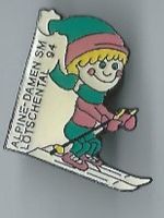 Alpine Damen SM Lötschental 1994 Top! Pin