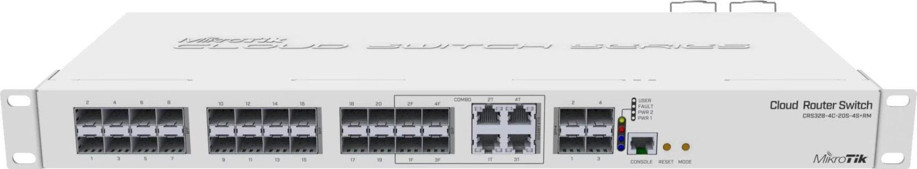 Mikrotik Modems & Routeurs: MikroTik CRS328-4C-20S-4S+RM – D'occasion à Dättwil AG par daniel.maier