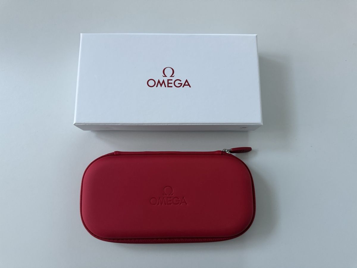 Scatole porta orologi: Omega Box, neuwertig, rot – Usato da Evilard venduto da Phipou