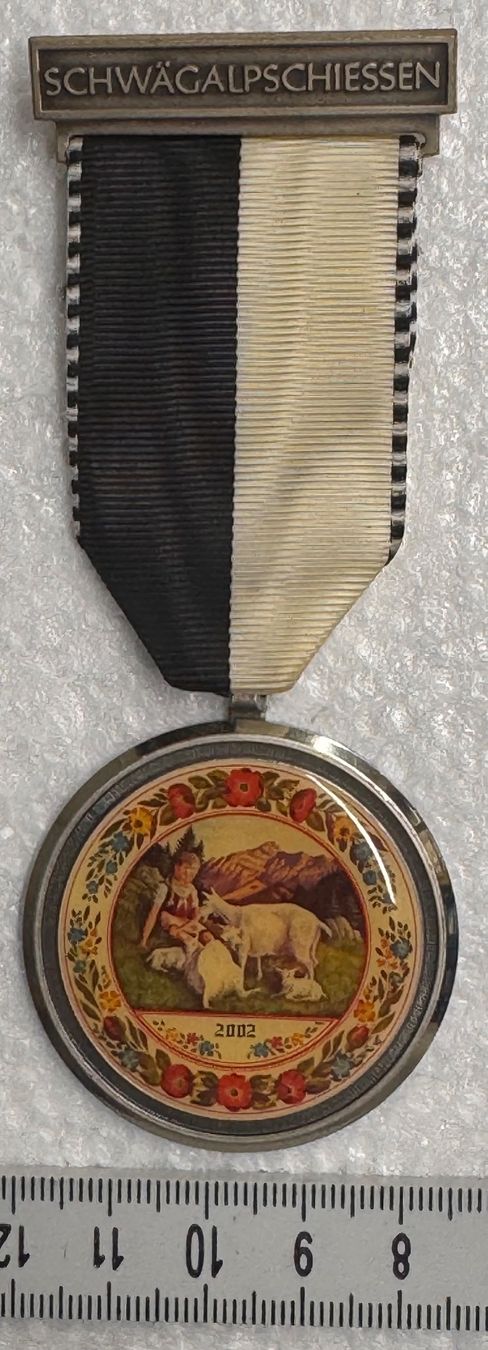 Medaillen: Medaille, Schwägalpschiessen 2002 – Neu (gemäss Beschreibung) aus Andwil SG von Ariisa1234 1