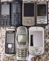 Lot de 7 téléphones portables Nokia vintage pour collection