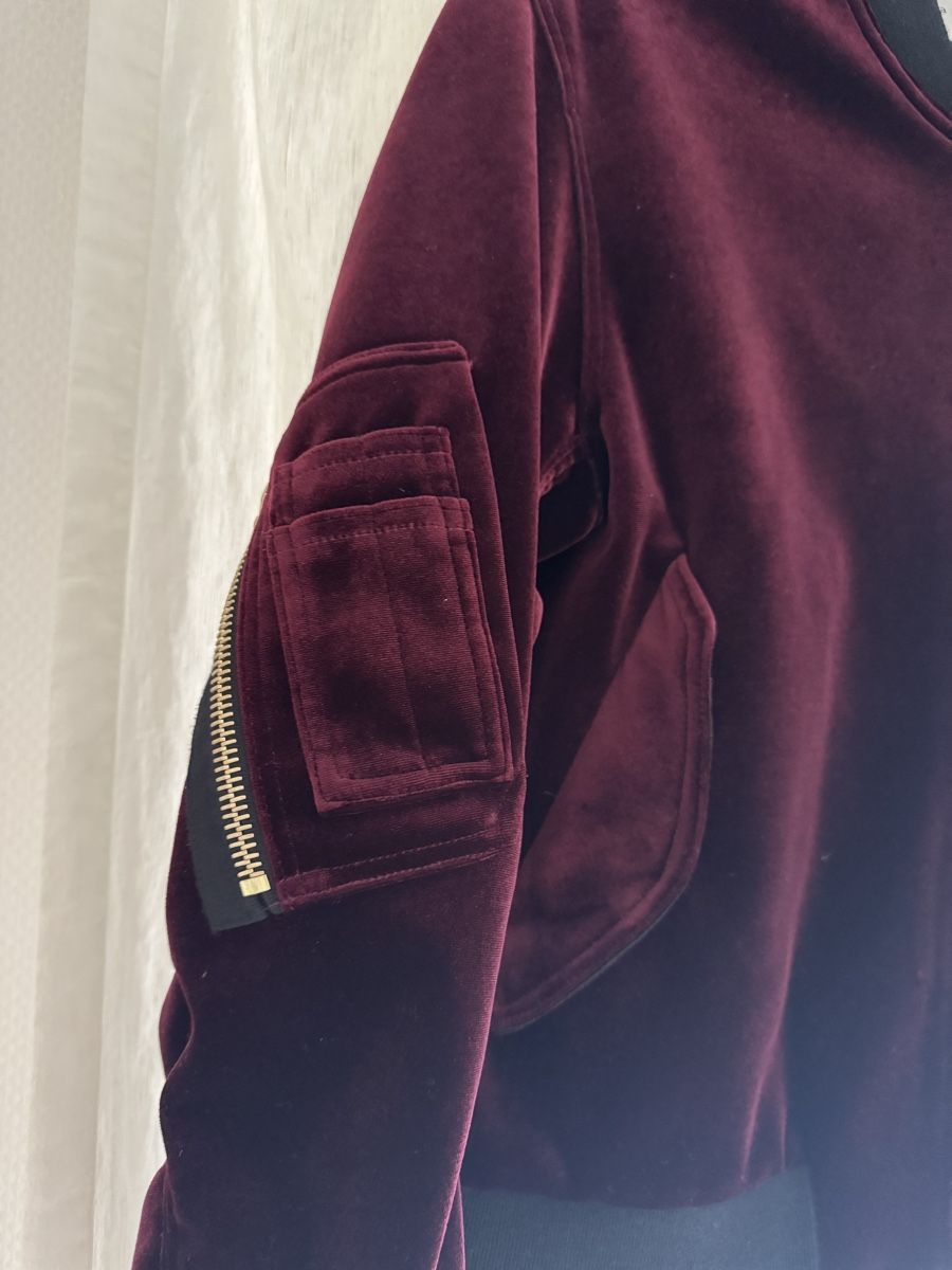 Sandro Vestes: Sandro Bomberjacke Samt – D'occasion à Zürich par tebi14 1