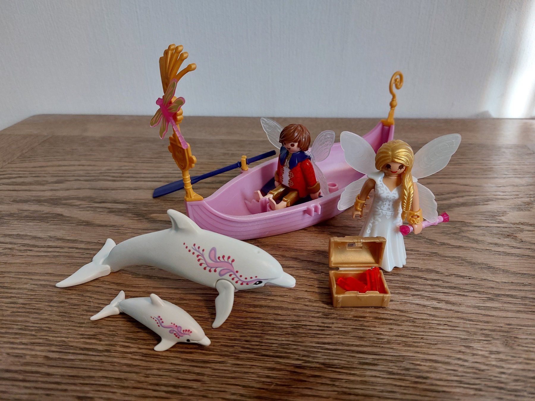 Playmobil Giocattoli: Playmobil 70000 Romantisches Feenboot – Usato da Aarburg venduto da c2_double_t