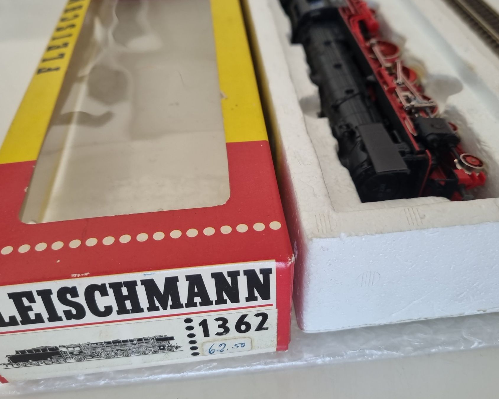 Fleischmann Modellini di ferrovie: Fleischmann DB Dampflok 1362/4170 GS - H0 – Usato da Zürich venduto da nibadi 3