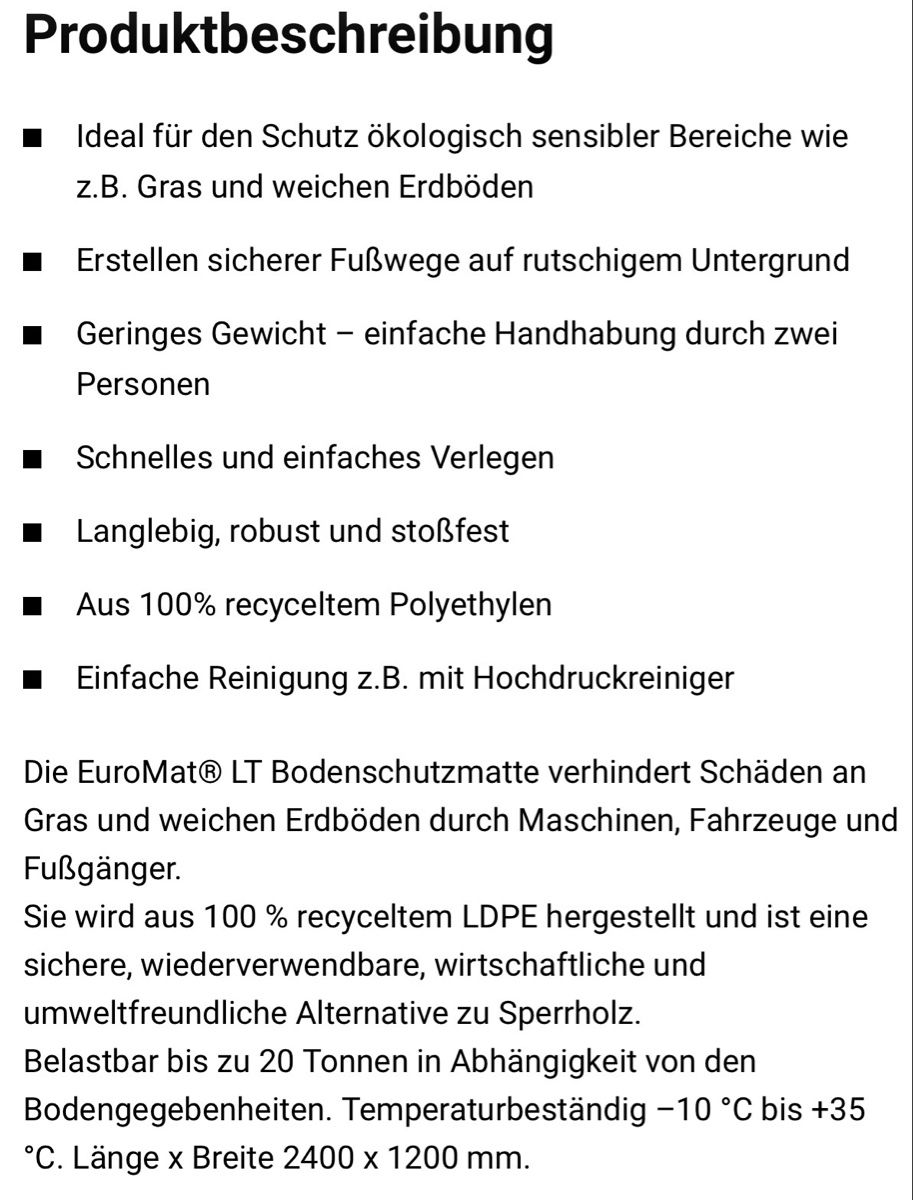 Tappetini fitness: Bodenschutzmatte aus Gummi – Nuovo e nell'imballaggio originale da Rothrist venduto da Zeljko8818 2