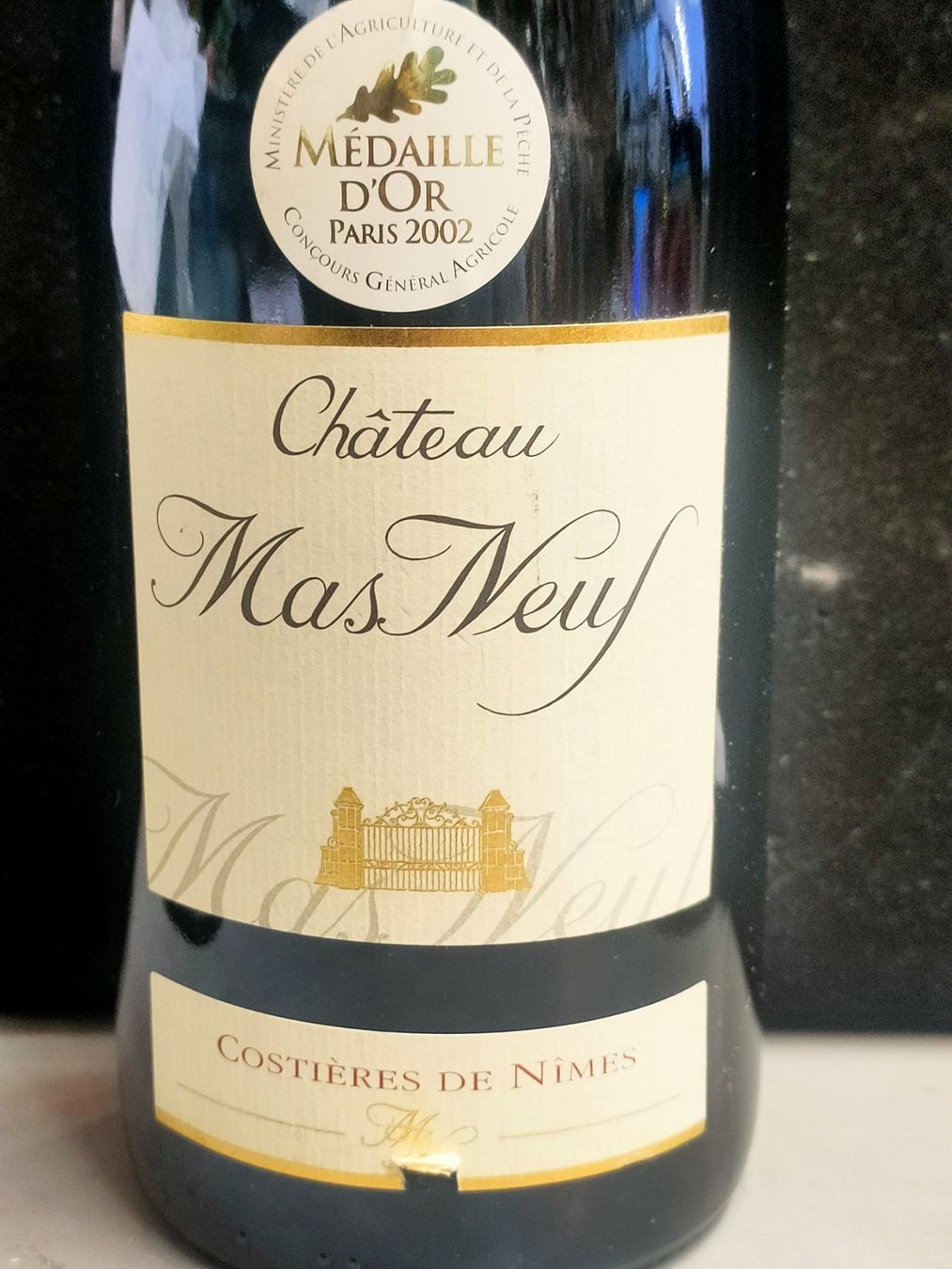 Wein: CHÂTEAU MAS NEUF 2001 – Neu und originalverpackt aus Genève von Leboucheoreilles 1