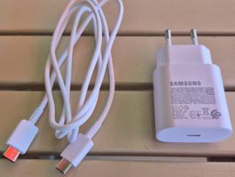 SAMSUNG ladegerät USB-C 25W mit Kabel 1m (GEBRAUCHT)
