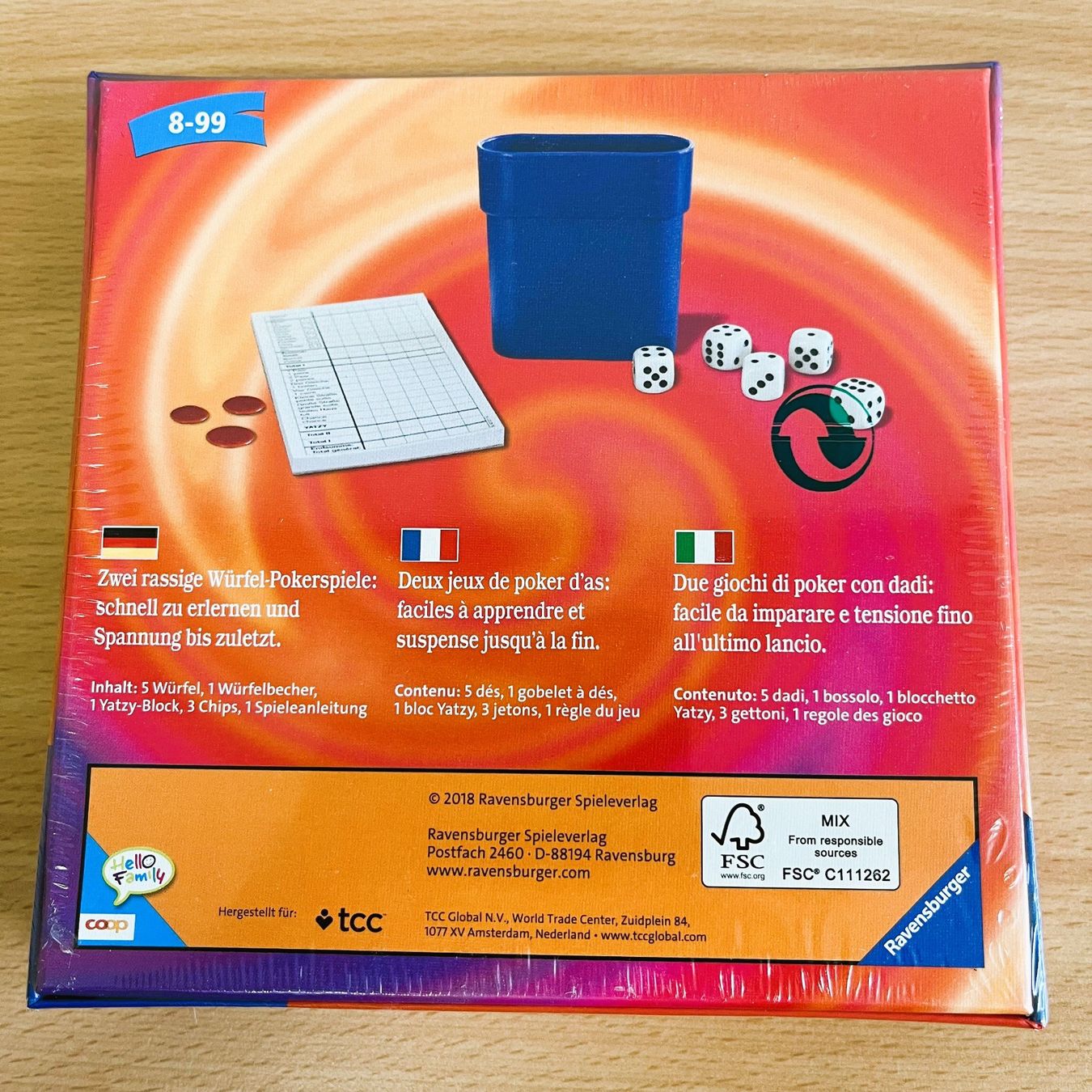 Ravensburger Giochi: Yatzy & Chicago - 2 Würfelspiele - Ravensburger – Nuovo e nell'imballaggio originale da Amlikon-Bissegg venduto da riestig 1