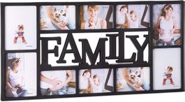 Bilderrahmen Familie, Fotorahmen für 10 Bilder