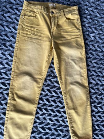 Sonnengelbe Esprit Jeans, Grösse 36, USED-LOOK