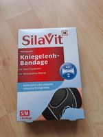 Kniegelenk-Bandage, schwarz, Grösse S/M