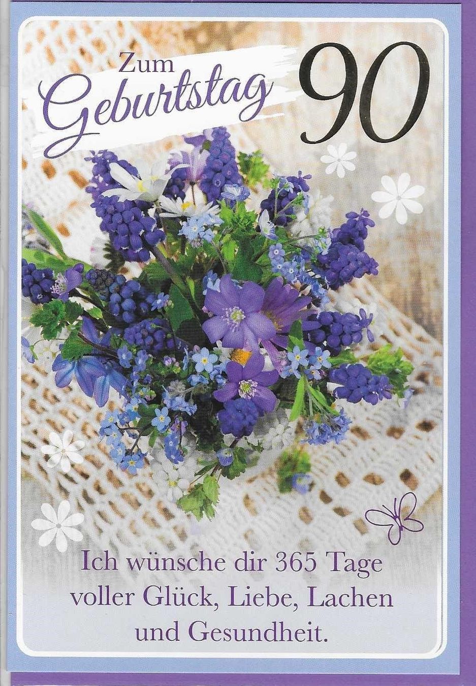 Cartes: Geburtstagskarte zum 90sten – Neuf avec emballage d'origine à Flims - Dorf par Stagediver