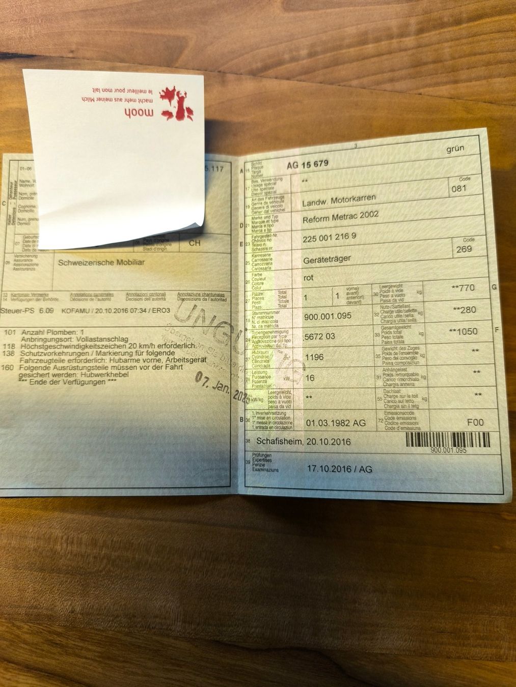 Reform Alle Maschinen: Metrac 2002 – Gebraucht aus Zeihen von uelberg2 5