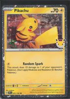 POKÉMON / Pikachu / Pokémon Day Promo 🇺🇸 / 1Fr.!