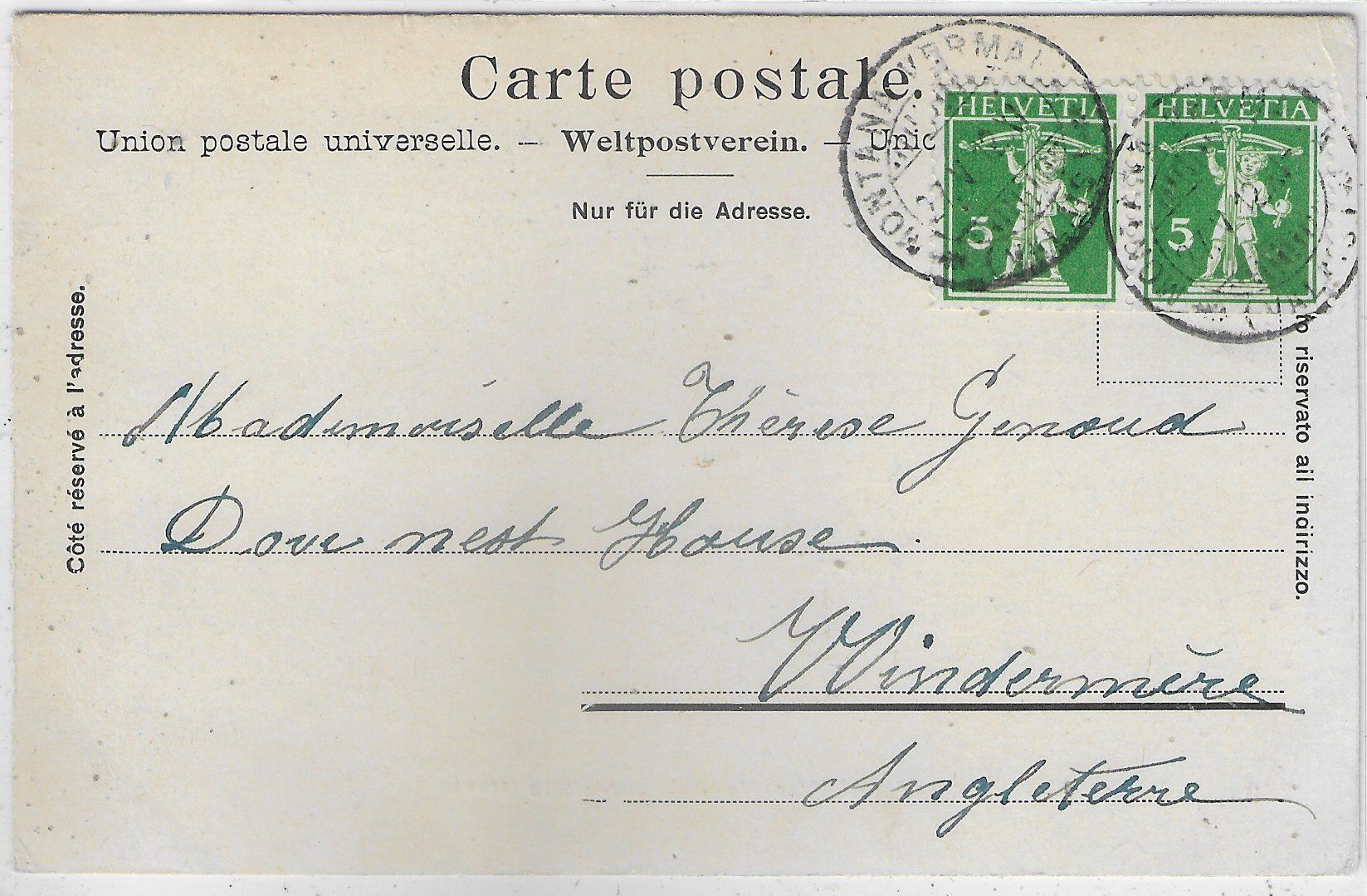 Cartoline postali: Forest Hotel Vermala-sur-Sierre - Litho – Usato da Ettingen venduto da Kartenplanet 1