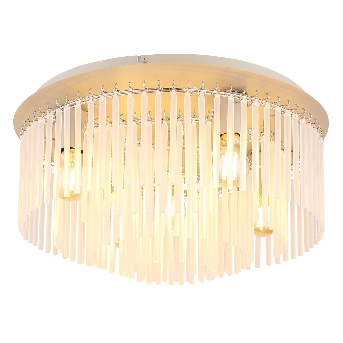 Kronleuchter & Deckenlampen: Deckenleuchte, Glasstäbe, 50 cm Ø – Neu (gemäss Beschreibung) aus Kreuzlingen von Smart-Light