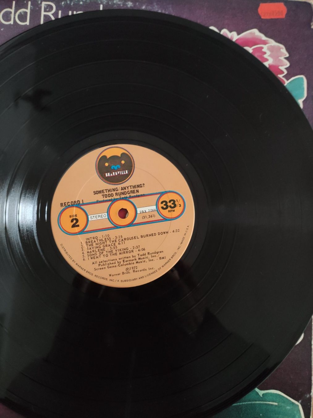 Dischi in vinile: Todd Rundgren: Something / Anything? – Usato da Zürich venduto da hugolitto 2