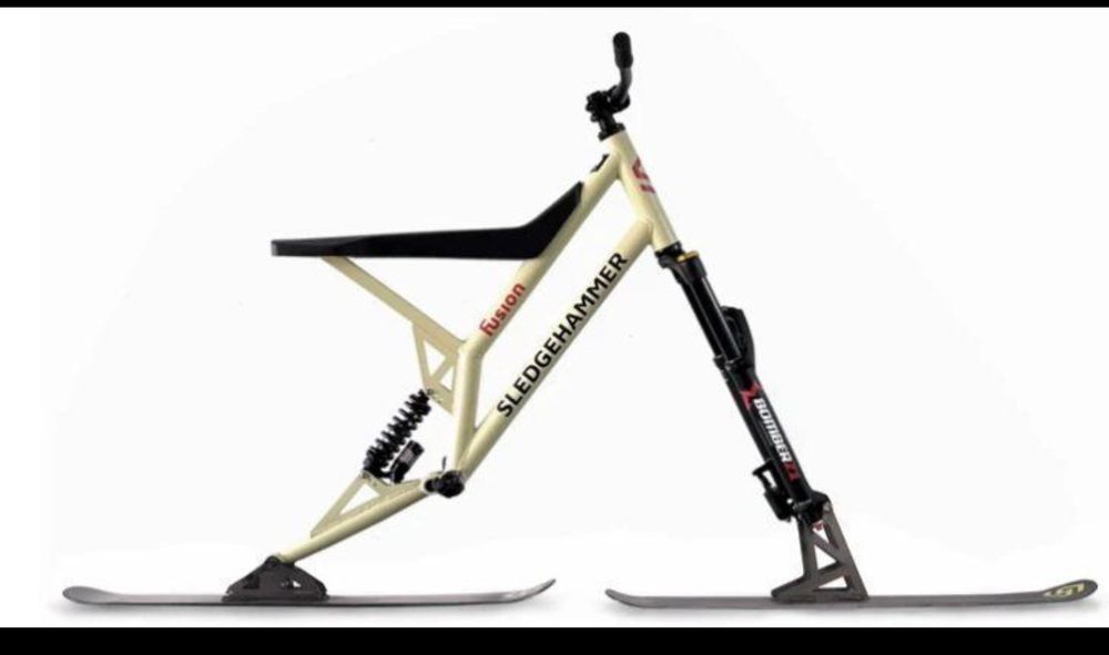 Sledgehammer Fusion Ski Bike wie NEU, NP 2100, inkl. Helm Kaufen